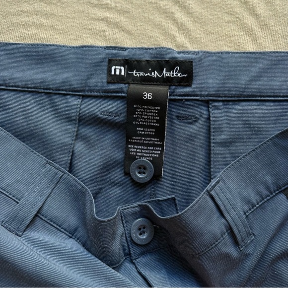 Travis Mathew Navy Carlsbad Performance Shorts - Picture 4 of 6